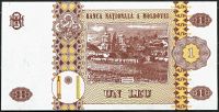 Moldavsko - (P 8) 1 Leu (2010) - UNC