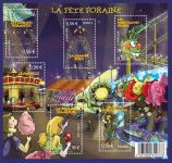 (2009) MiNr.  4712 - 4717 ** BL 108 - Francie - Lunapark