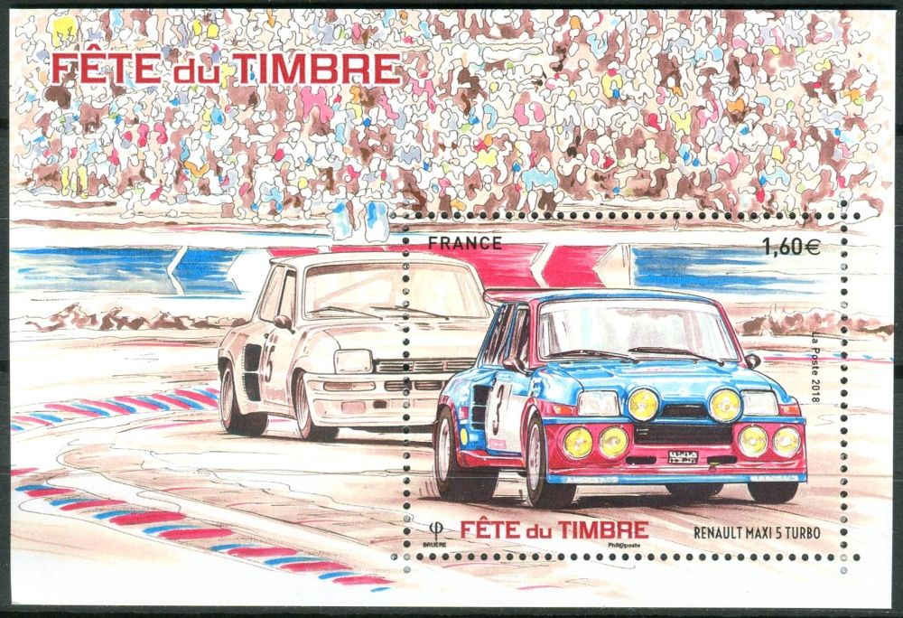 Post France (2018) MiNr. 6972 ** - Francie - BLOCK 389 - Renault Maxi 5 Turbo (1984)