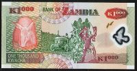 Zambie - (P45f) 1000 Kwacha (2008) - UNC polymer