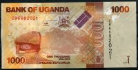 Uganda - (P 49e) bankovka 1000 Schillings (2017) - UNC | www.tgw.cz