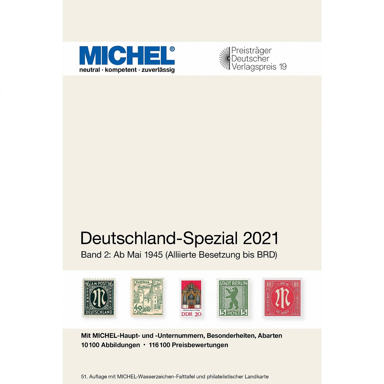 Michel 2021 - Německo speciál po r. 1945 (díl. 2)