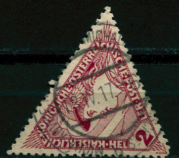 (1916) MiNr. 217 - O - Rakousko-Uhersko - Merkur Položka 4