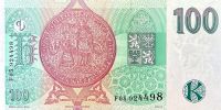 Česká republika (P 18d) 100 Kč (1997) - UNC