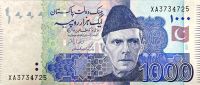 Pakistán - (P 50p) - 1000 RUPEES (2021) - UNC