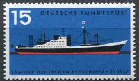 (1957) MiNr. 257 ** - Německo - Německý námořní den