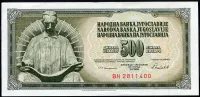 Jugoslávie - (P91c) 500 DINARA 1986 - UNC