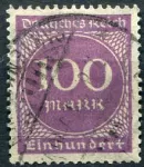 (1923) MiNr. 268 - O - Deutsches Reich - 100 Marek - čísla v kruhu