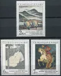 (1988) č. 2870 - 2872 ** - Československo - Umění 1988