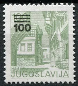 (1989) MiNr. 2338 ** - Jugoslávie - Památky - přetisk