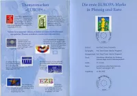 (2000) Pamětní list - MiNr. 2113 - Německo - Europa 2000