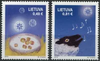 (2019) MiNr. 1318 - 1319 ** - Litva - Vánoce