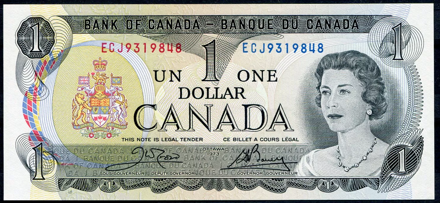 Kanada (P 85c) 1 DOLAR 1989 - UNC