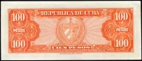 Kuba (P 93a) 100 Pesos (1959) - UNC