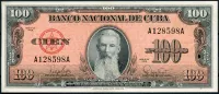 Kuba (P 93a) 100 Pesos (1959) - UNC