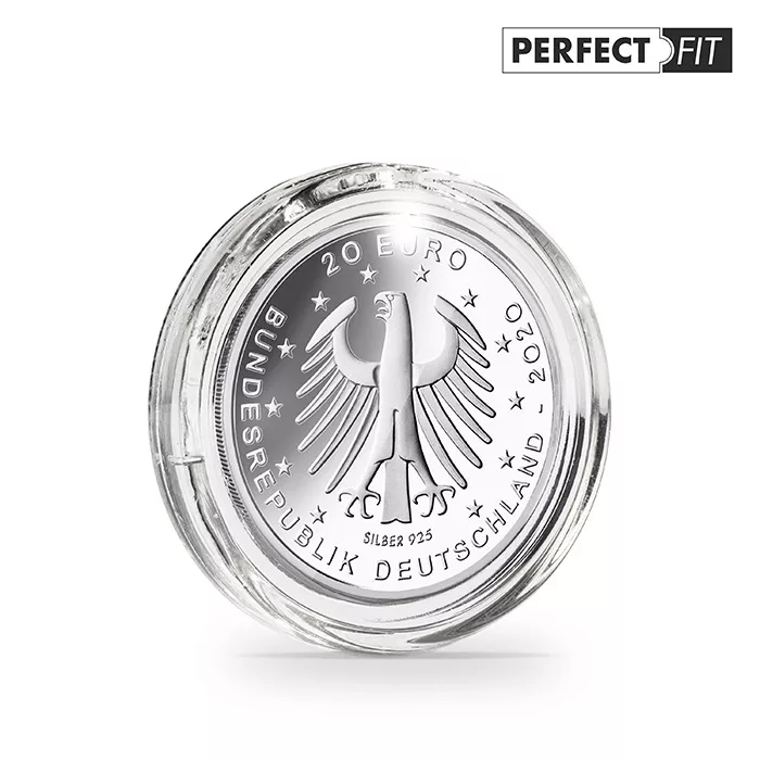 ULTRA Perfect Fit - 32,50 mm - německé 20 € mince - kulaté bublinky na mince (bal. 100 ks)