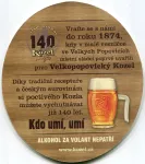 Velké Popovice - Velkopopovický kozel - Světlé - ALKOHOL ZA VOLANT NEPATŘÍ