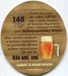 Velké Popovice - Velkopopovický kozel - Světlé výčepní - ALKOHOL ZA VOLANT NEPATŘÍ