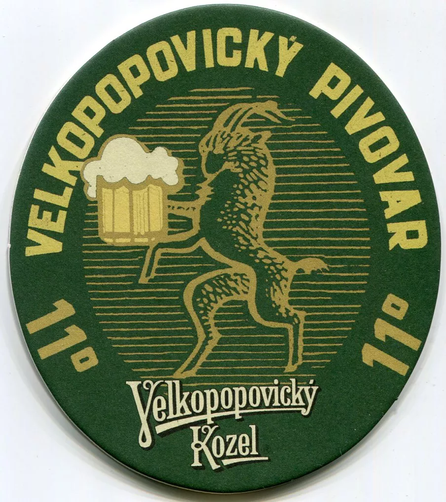 Velké Popovice - Velkopopovický kozel - Velkopopovický pivovar 11° - ALKOHOL ZA VOLANT NEPATŘÍ