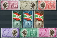 (1962) MiNr. 25 - 33 A ** - Burundi - Nezávislost 1.7.1962