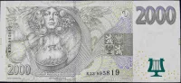 Česká republika (P 26e) 2000 Kč (2007)