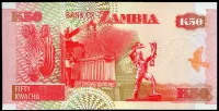 Zambie (P 37a) 50 Kwacha (1992) - UNC