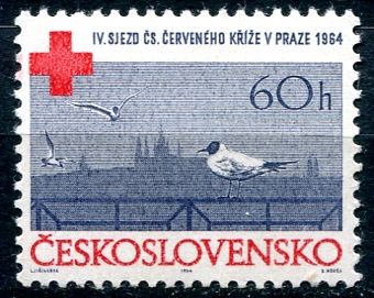 (1964) č. 1387 ** - ČSSR - IV. sjezd Čs. červeného kříže