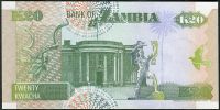 Zambie - (P 36b) 20 Kwacha (1992) - UNC